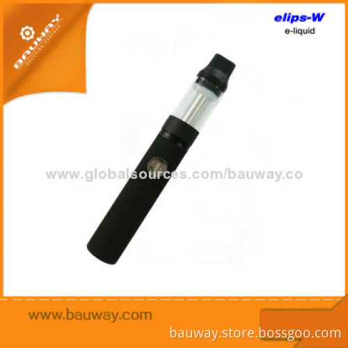 Flat Electronic Cigarette Vaporizers with 350mAh Capacity, 0.7mL Cartomizer
